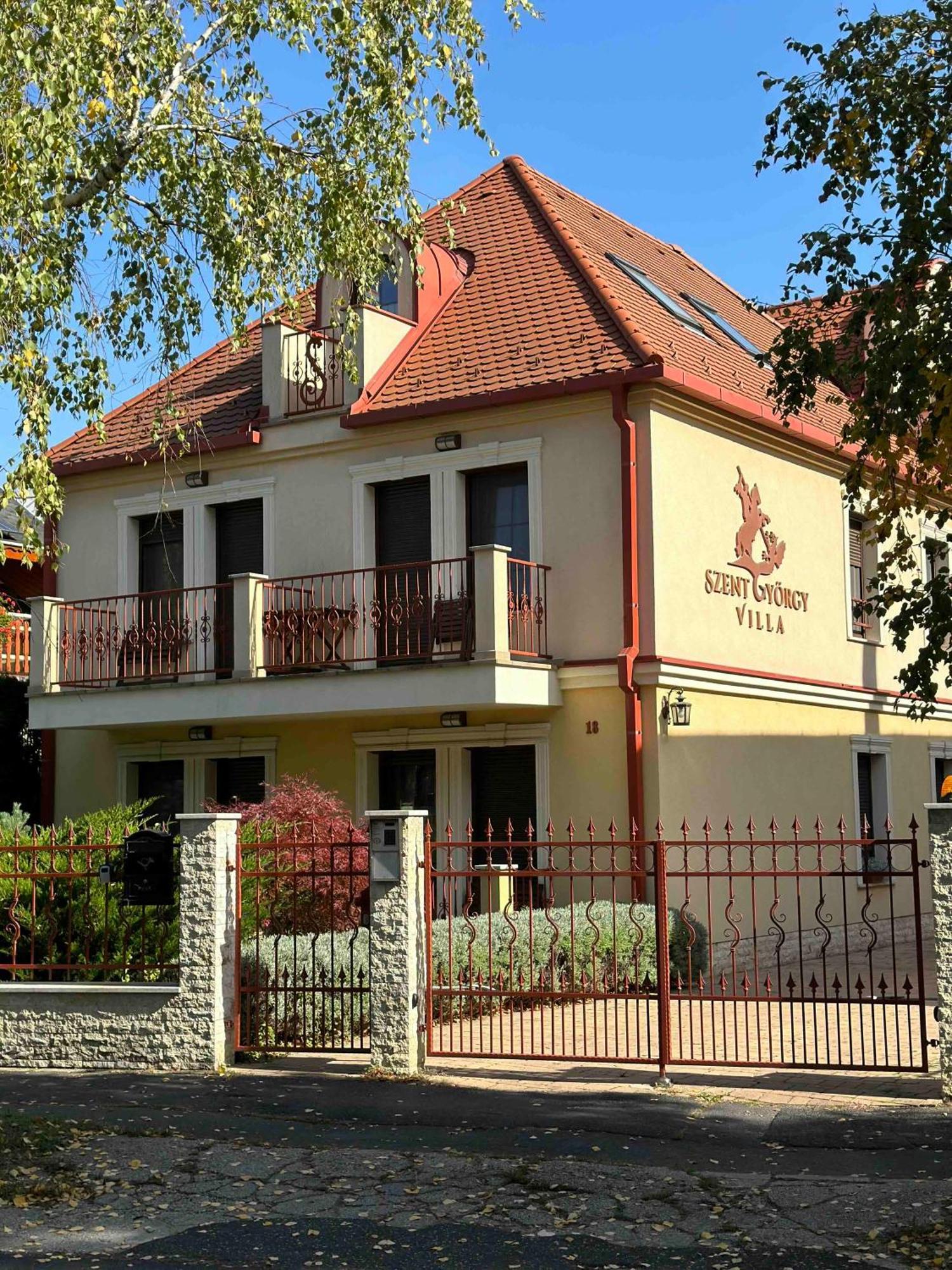 Szent Gyoergy Villa Apartmanhaz Hévíz Εξωτερικό φωτογραφία